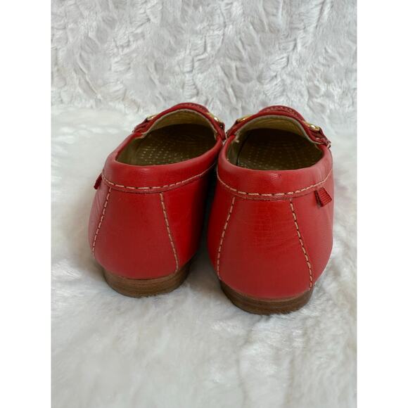 Marc Joseph NY Grand St. Weave Red Leather Driving Loafer Slip-On Comfort Shoe 6 - Picture 6 of 10